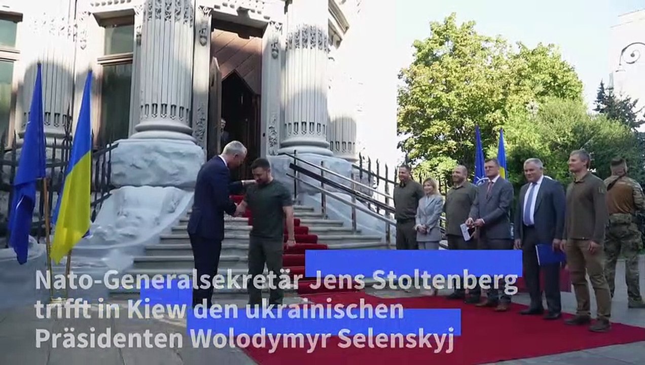Stoltenberg: Ukraine ist 'der Nato näher als jemals zuvor'