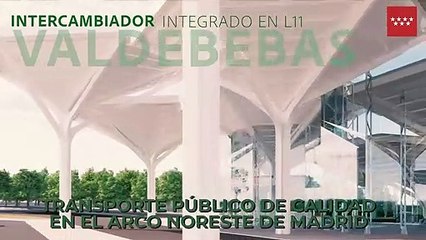 Avanza la construcción del intercambiador de transporte de Valdebebas que entrará en funcionamiento en 2024