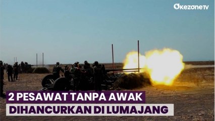 Rudal Canggih Arhanud Hancurkan 2 Pesawat Tanpa Awak di Lumajang