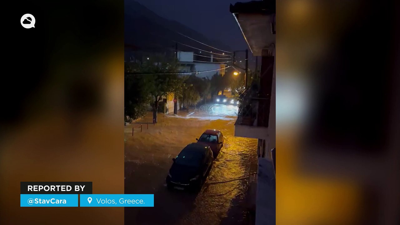 Storm Elias causes extensive flooding in Volos,...