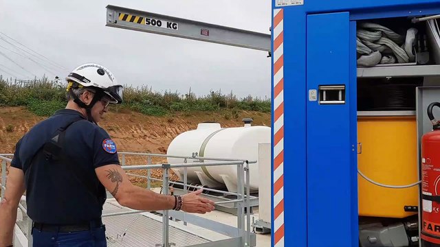 Jean-François Delpech, chef de service de la FARN à Saint-Valery-en-Caux