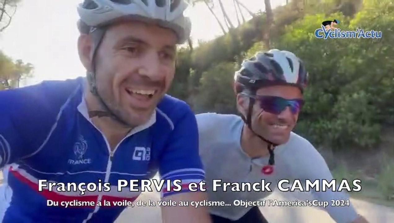 Cyclisme - Voile - America's Cup 2023 - François Pervis roule avec Franck Cammas pour son nouveau défi : "Je suis devenu et un Cyclor et je vais faire l'America's Cup en 2024 à Barcelone"