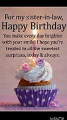Happy Birthday Sister In Law