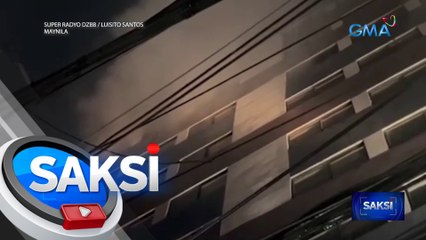 Sunog, sumiklab sa gusaling ginagamit na warehouse ng iba't ibang negosyo | Saksi