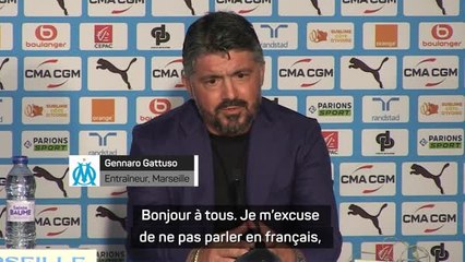 Marseille - Gattuso : "L'OM un choix très simple"