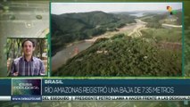 Brasil: Estado de Amazonas declara emergencia en varias ciudades por sequía extrema