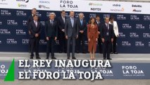 El Rey Felipe inaugura el Foro La Toja