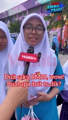 Ada Mak Yang Tak Bagi Duit Belanja Pada Anak Tau!