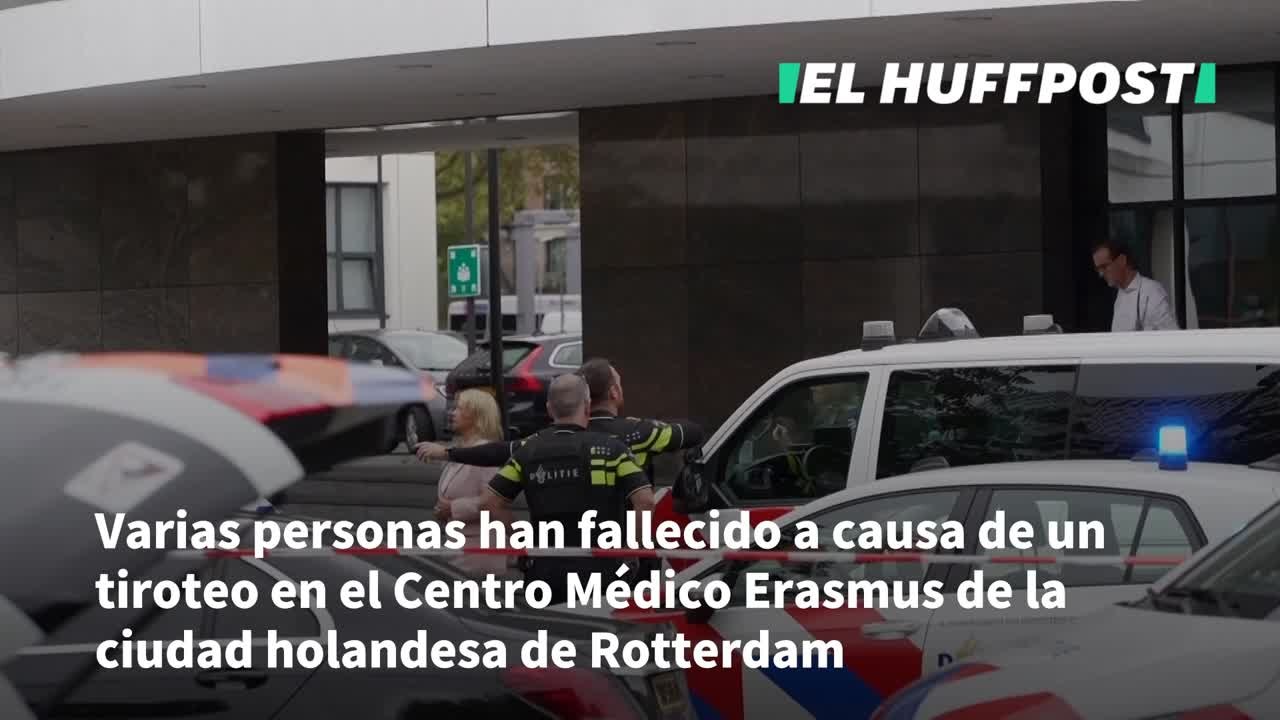 Dos tiroteos dejan varios fallecidos en Rotterdam