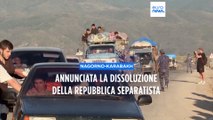 Annunciata la dissoluzione della repubblica separatista del Nagorno-Karabakh