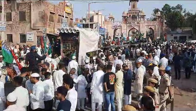 ईद मिलादुन्नबी पर निकला जुलूस, हुआ स्वागत