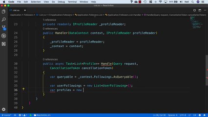 Following_Follower feature (Legacy) - Getting a List of Followings for a user