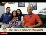 Miranda | 28 familias del mcpio. Simón Bolívar fueron beneficiadas con viviendas dignas por la GMVV