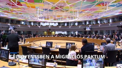 Célegyenesben a migrációs paktumról szóló tagállami egyeztetés