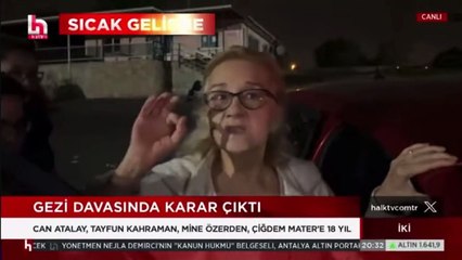 Mücella Yapıcı'nın tahliye olduktan sonra ilk sözleri...