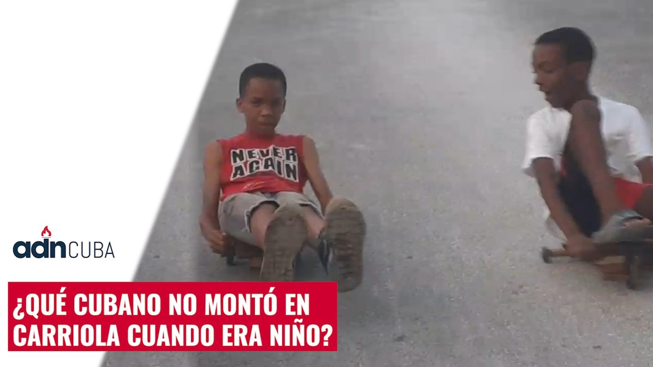 ¿Qué cubano no montó en carriola cuando era niño?