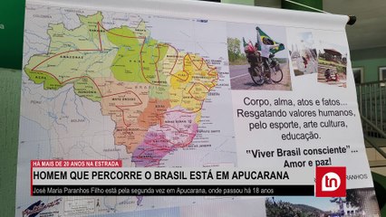 Viajante gaúcho percorre o Brasil há mais de 20 anos