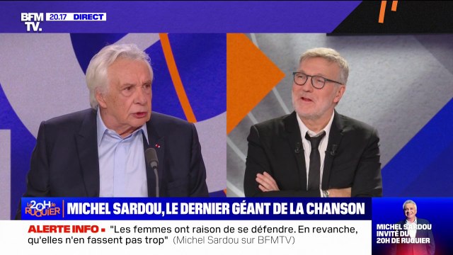Michel Sardou: 'Le temps des colonies', c'était humoristique. Je me foutais de sa gueule aux mecs qui avait fait les colonies