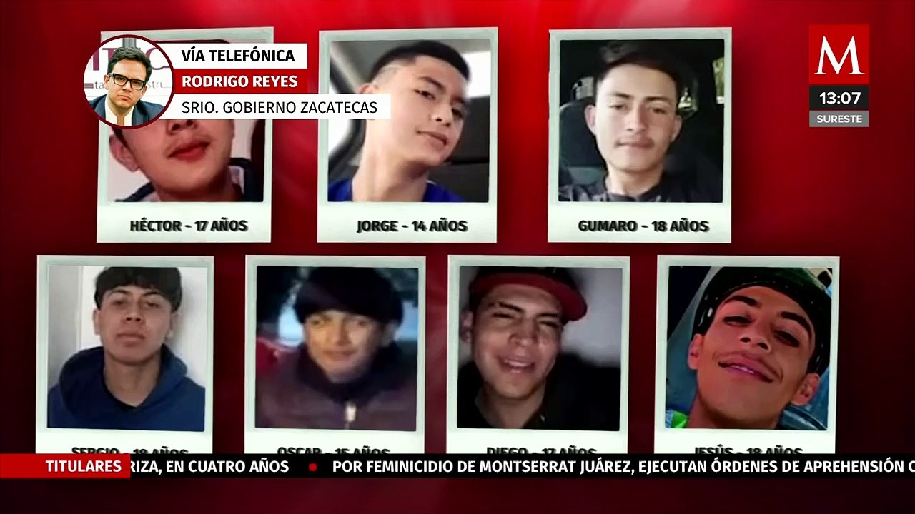 Cuerpos encontrados en Zacatecas si corresponde...