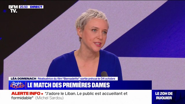 Léa Domenach (réalisatrice du film “Bernadette” sur Bernadette Chirac): C'est un peu la revanche de ces femmes qui ont passé leur vie derrière leur mari alors qu'elles étaient aussi brillantes