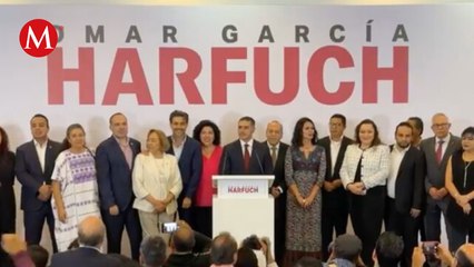 Omar García Harfuch encabeza conferencia de prensa en la alcaldía Tláhuac