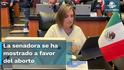 Esto opina Xóchitl Gálvez sobre el aborto