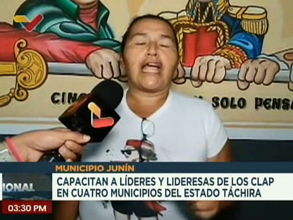 Líderes y lideresas de los CLAP son capacitados en el impulso productivo del estado Táchira