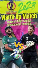 Pak vs NZ Warm Up Match | World Cup 2023