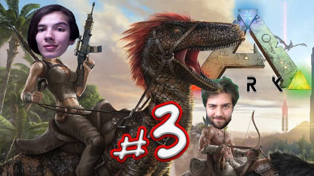 Dinozorlar Kapışıyor - ARK Survival Evolved #3 / Han Kanal