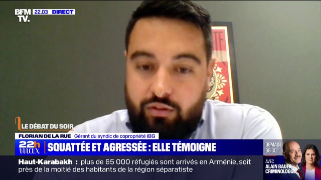 Appartements squattés à Annemasse: Avant, ce n'était que les parties communes et, depuis septembre, ils se sont dit que les appartements leur appartenaient , explique Florian de la Rue (gérant du syndic de copropriété de l'immeuble)