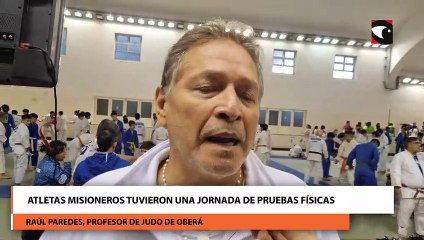 Atletas Misioneros Tuvieron Una Jornada De Pruebas Físicas