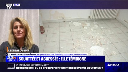 "Je n'ai jamais été victime d'une telle violence": Christelle Combépine, propriétaire d'un appartement à Annemasse, qui a été squatté par le biais d'un faux syndic, témoigne de l'agression qu'elle a subie