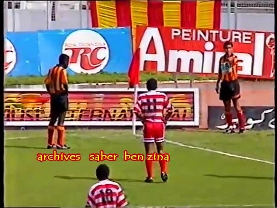 سامى التواتى كان حاسما فى الدقيقة119 من مبارا ة الثمن النهائى للكاس بين الترجى والافريقى 1992