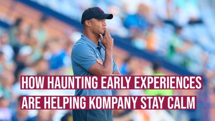 How haunting experience at Hamburg is helping Vincent Kompany stay calm following Burnley's tough start to the season