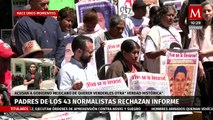 Padres de los 43 normalistas rechazan segundo informe de caso Ayotzinapa