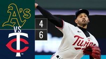 Resumen Atléticos de Oakland vs Mellizos de Minnesota / MLB 27-09-2023