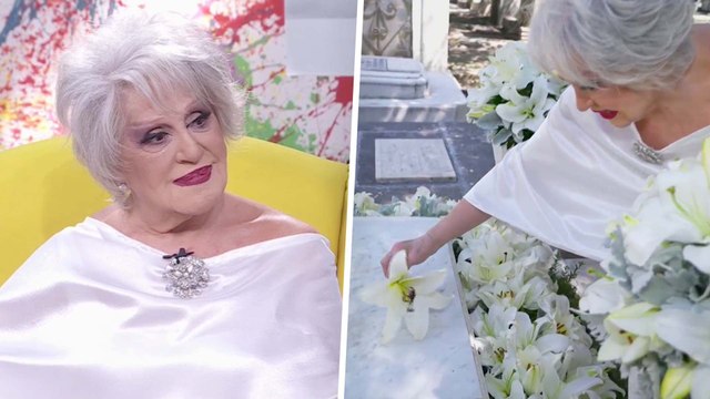 Fue el día más feliz de mi vida : Anel Noreña recuerda y le lleva flores a José José a 4 años de su muerte