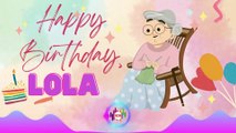 Happy Birthday Lola with Vocal, Birthday Song for Lola, Birthday Song for Grand Mother