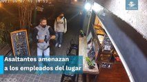 Cafetería sufre asalto por segunda ocasión en la Condesa