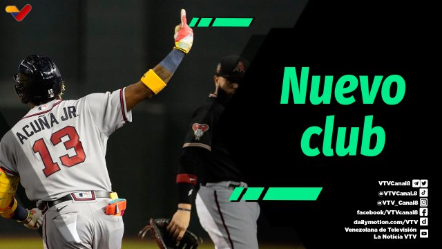 Tiempo Deportivo | Ronald Acuña abre nuevo club en las Grandes Ligas de 40 — 70