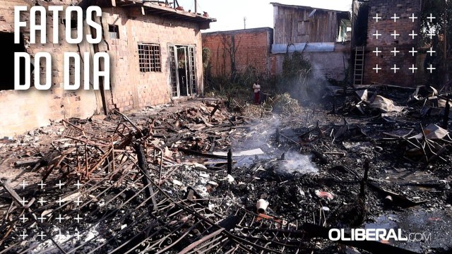 Incêndio na Sacramenta: 16 residências foram atingidas pelo fogo