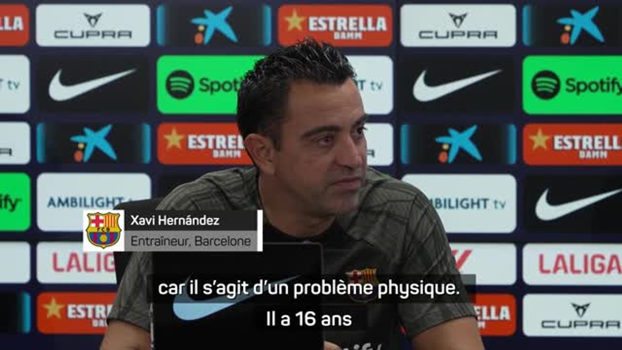 Barcelone - Xavi sur Yamal : "Le football ne se joue pas uniquement quand on a le ballon dans les pieds"