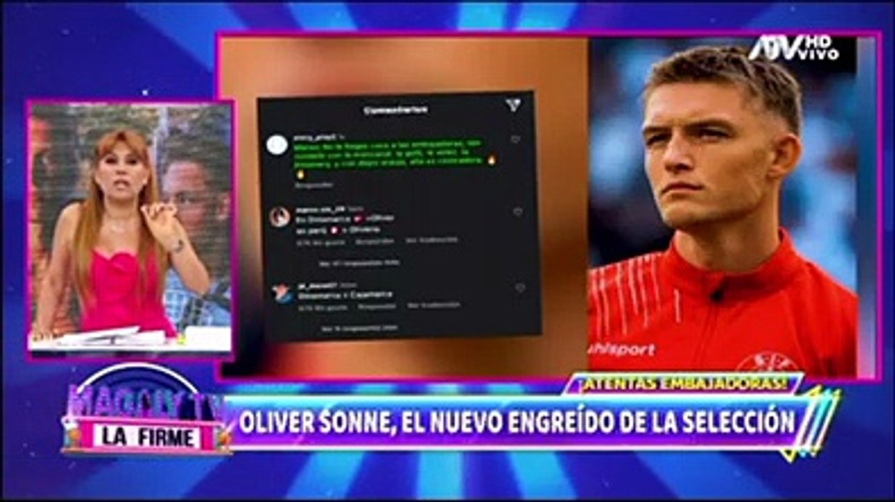 Piden a Oliver Sonne que evite a las 'embajadoras' y rechace tragos de Christian Cueva
