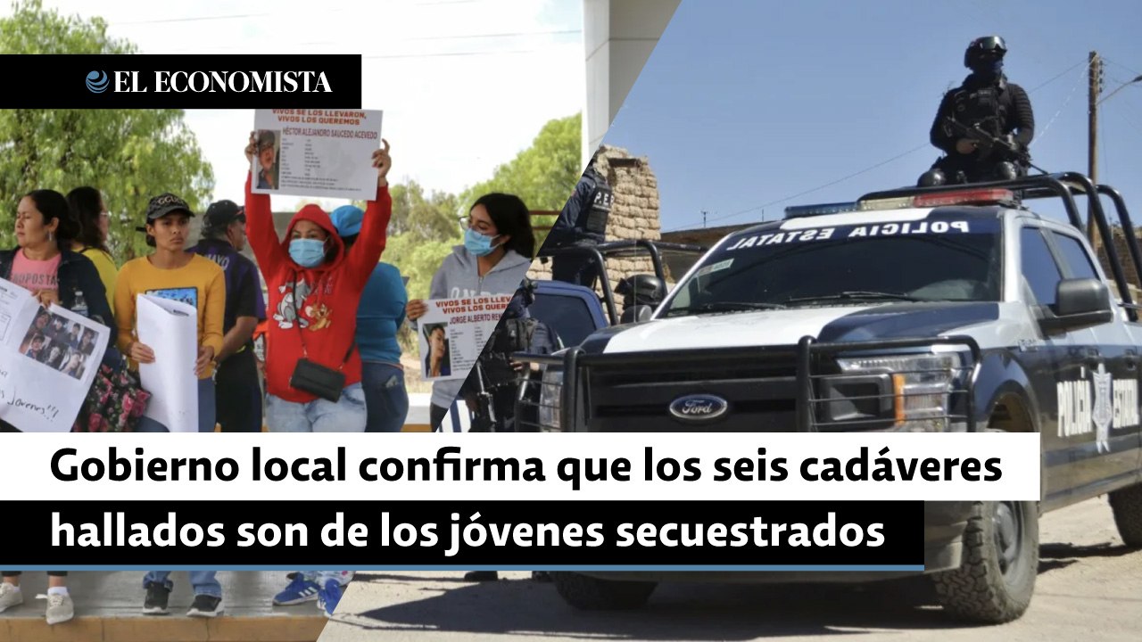 Gobierno local afirma que los seis cadáveres hallados son de los jóvenes secuestrados