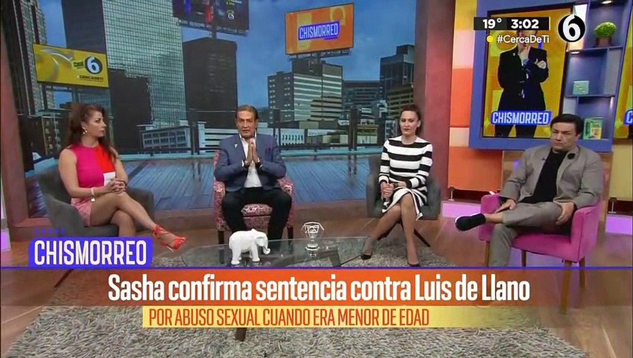 Sasha Sokol confirma sentencia contra Luis de Llano