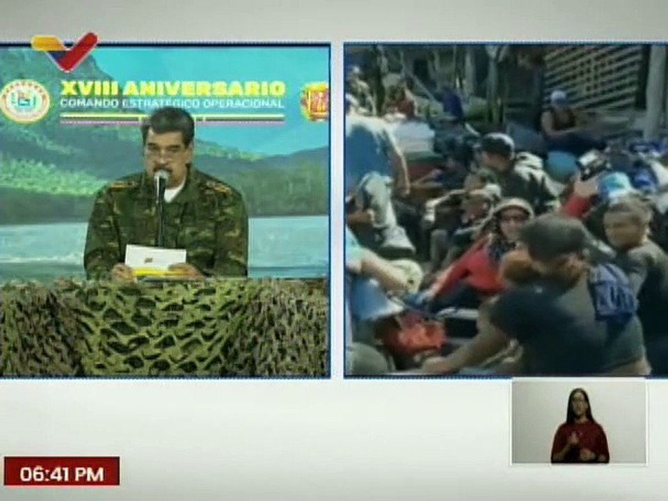Pdte. Nicolás Maduro anuncia Plan para la Recuperación y Ocupación del Amazonas