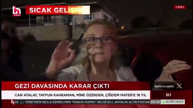 Gezi Direnişi davasında özgürlüğüne kavuşan Mücella Yapıcı: Nasıl bir adalet canlarımı bıraktım çıkıyorum