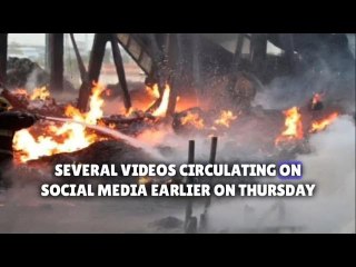 Massive warehouse explosion rocks Uzbekistan capital