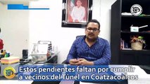 Estos pendientes faltan por cumplir a vecinos del Túnel en Coatzacoalcos