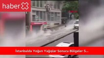 İstanbul'da Yoğun Yağışlar Sonucu Bölgeler Sular Altında Kaldı (Üçüncü Video)